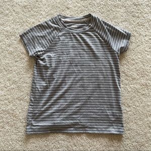 striped short sleeve